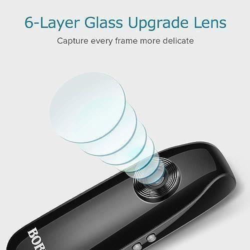 Mini Caméra - BOBLOV - 007 - Full HD 1080P - Noir - Connectivité Filaire