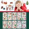 Children's Tattoo Sticker Character Mask Decoration, Christmas, 1 Set