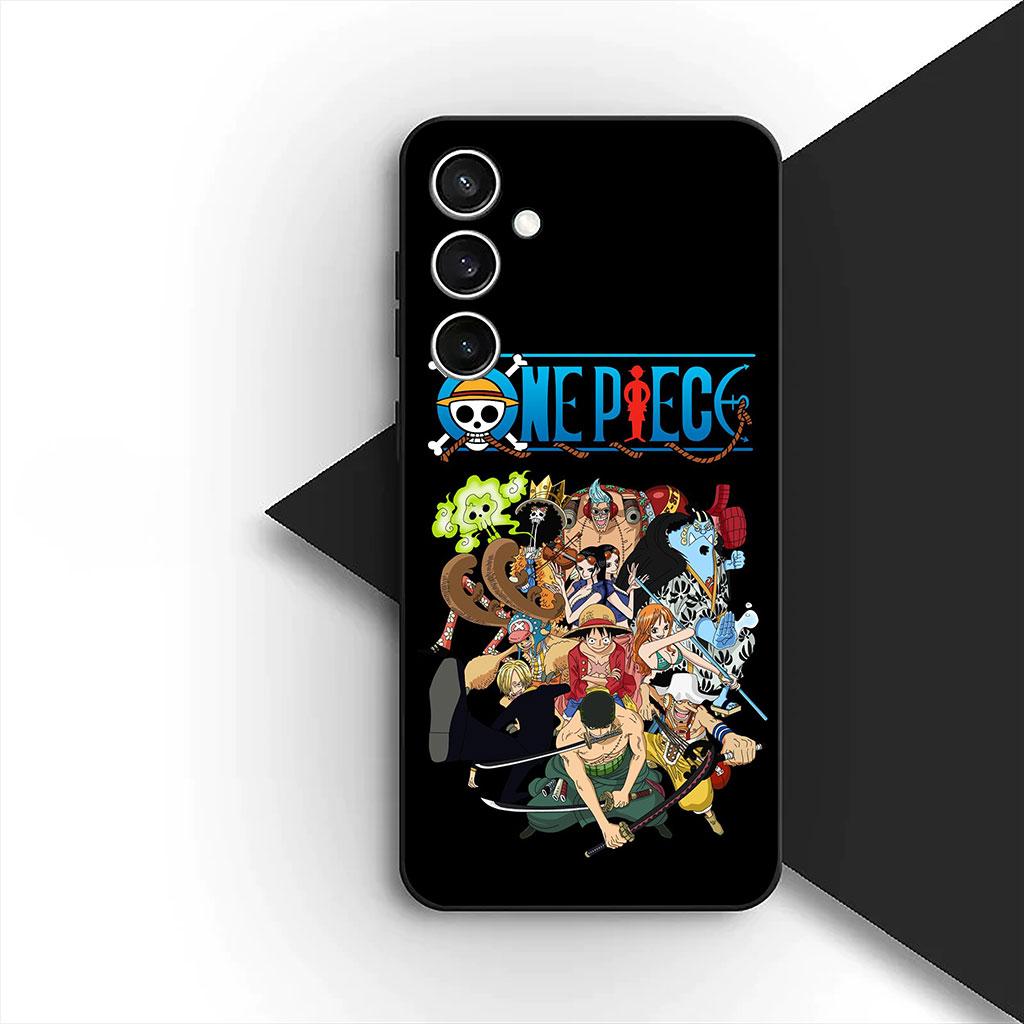 Чехол для телефона для Samsung Galaxy S22 S21 S20 FE Ultra Plus A07 A17 A15 A16 A25 A57 A37 Мягкий чехол Луффи Тони Тонипер One Pieces