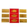 Dragon Year Note Coin Gold Plated Celebrating Commemorative Notes For Collection Home Decor Lucky Bag Guest Gift Crafts