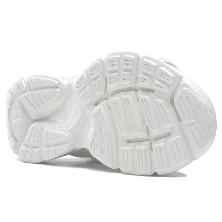 Reebok Сандалии Hyperium на липучке с открытым носком на плоской подошве Спортивные белые сандалии GX7848