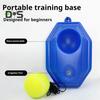 Тренажер для тенниса Rebound Ball Set с 2 мячами, тренировочный инструмент для тенниса, оборудование для отскока теннисного мяча Solo Tennis Rebounder для взрослых и детей