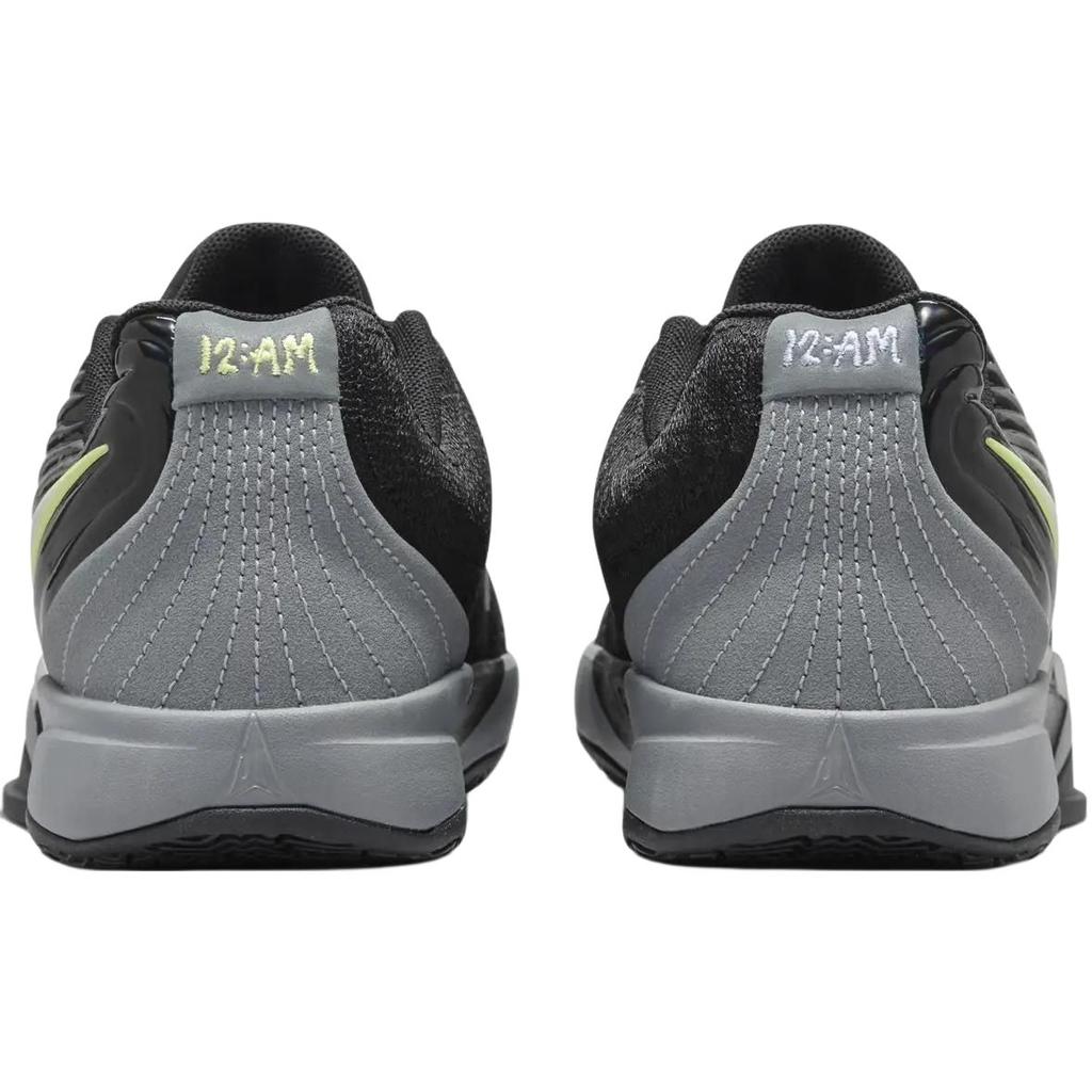 Новые детские баскетбольные кроссовки Nike Ja 2 с низким верхом, дышащие, противоскользящие и износостойкие, черно-серого цвета, для подростков FV5633-001