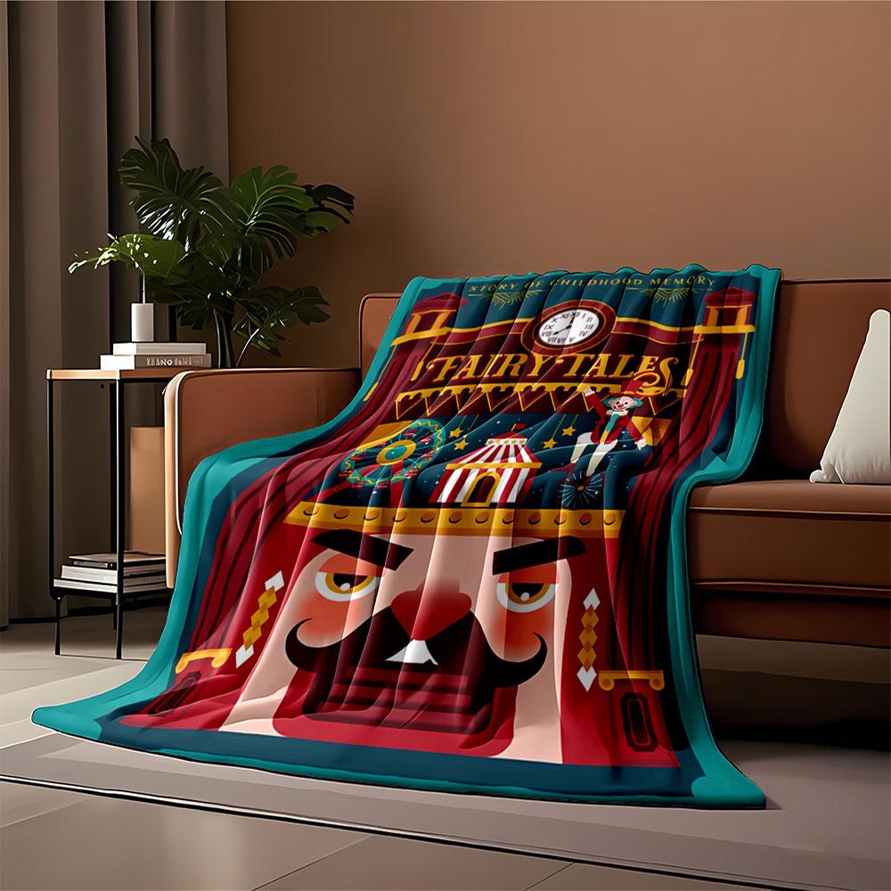 Fairy Tale Circus Blanket for all seasons blanket lunch break throw gift