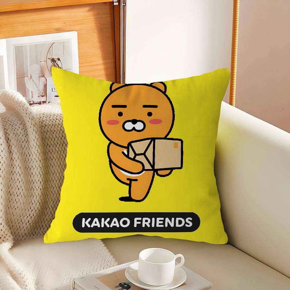 K-KAKAO FRIENDS Наволочка Декоративная Наволочка На Подушку Чехол Для Подушки С Принтом Для Дивана