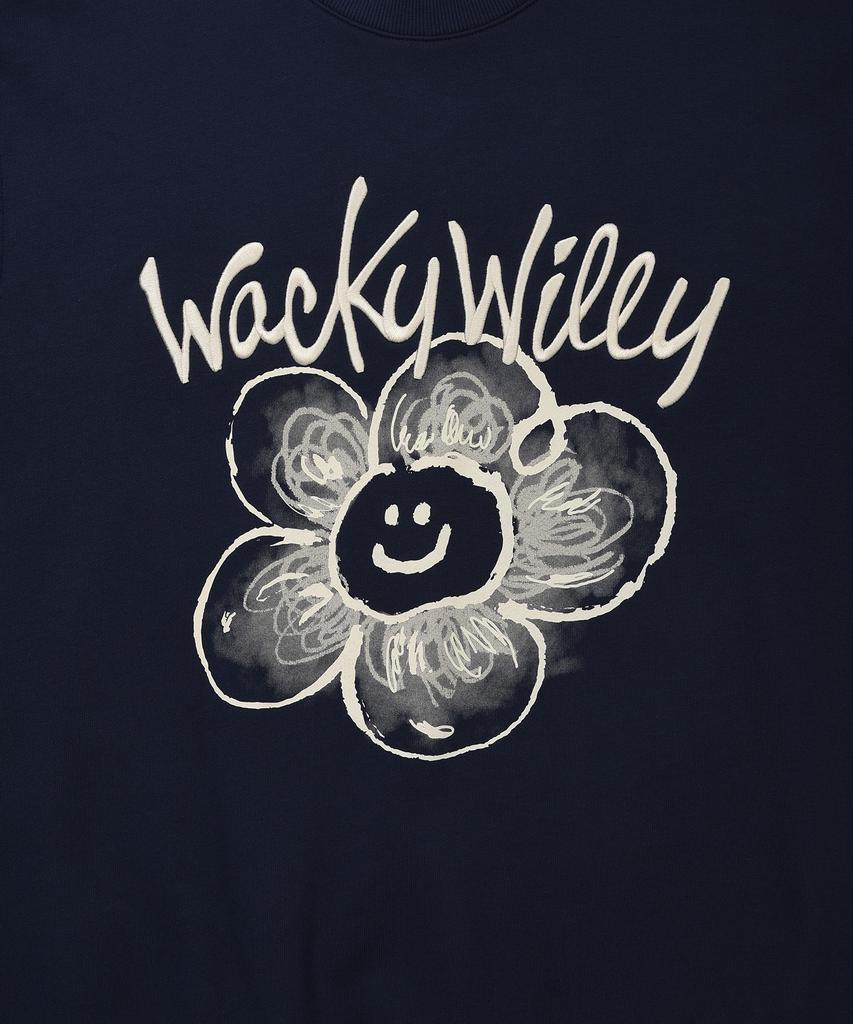 WACKY WILLY Big Lily Sweatshirt Navy