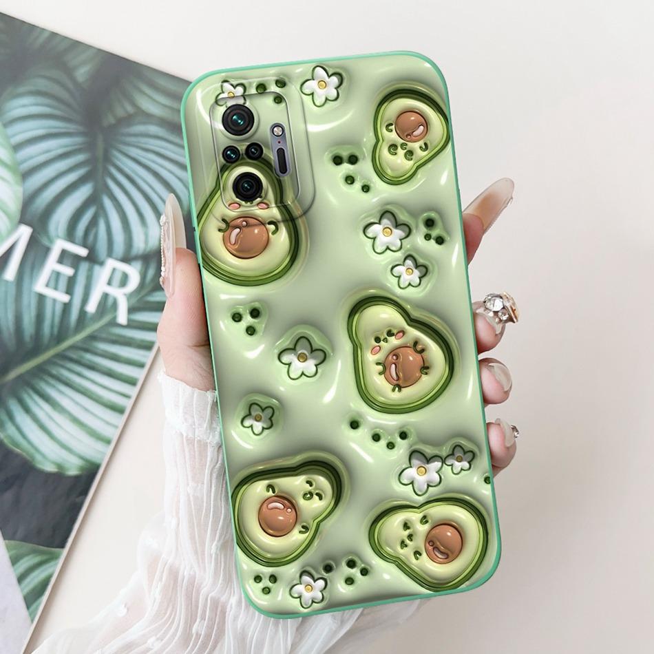 For Xiaomi Redmi Note 10 Pro Cute Panda Rabbit Cartoon Soft Silicone Case For Redmi Note 10 Pro 4G Shockproof Phone Cases