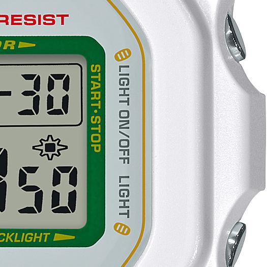Casio Мужские кварцевые часы G-SHOCK с resin-корпусом, водозащитой 200 м, противоударные, с будильником DW-5600TMN-7