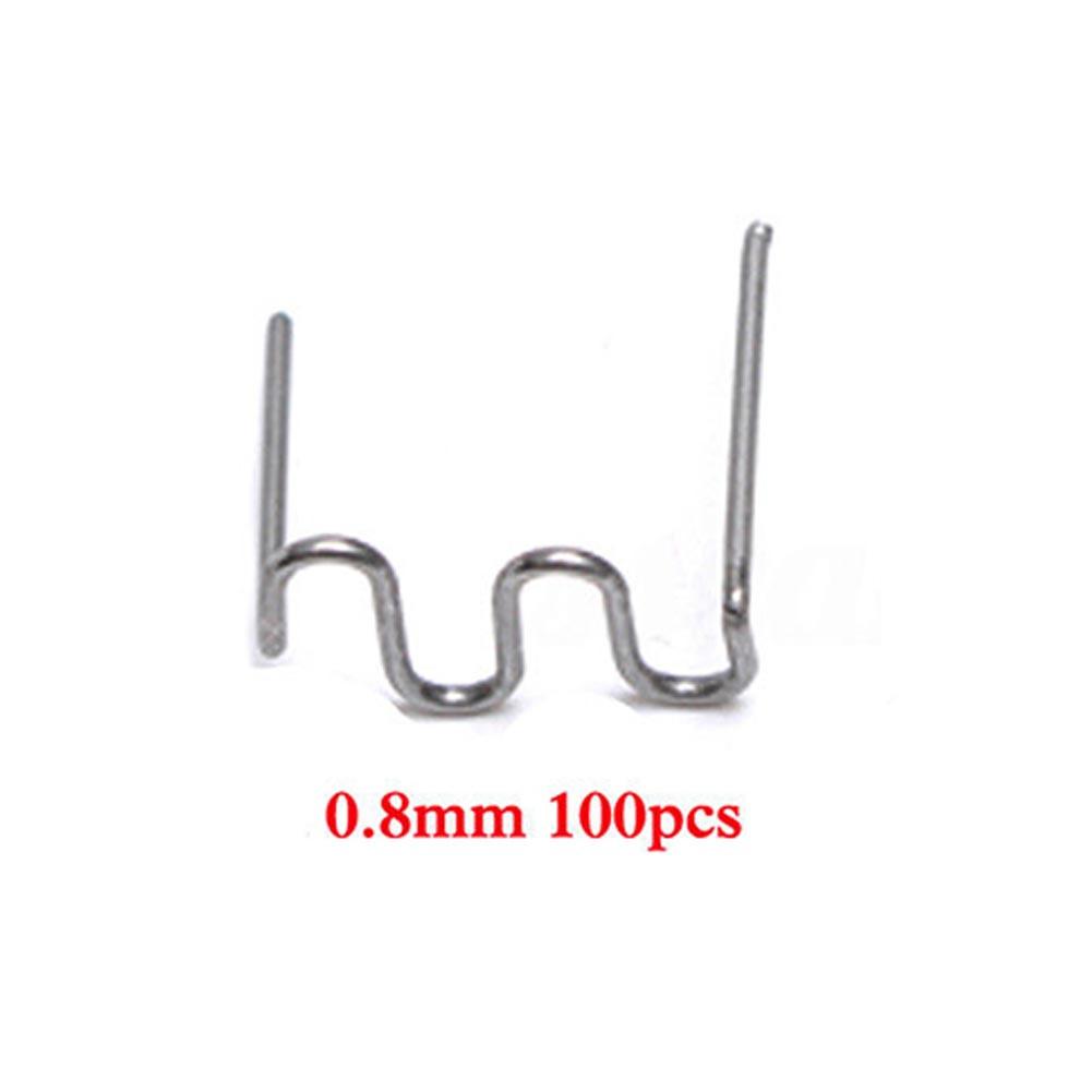 For Plastic Welder Tool Car Damaged Bumper Repair Kit 100Pcs Hot Stapler Staples