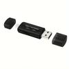 Устройство чтения карт памяти Micro SD USB, адаптер 4-в-1 Type C/USB A для карт SD/Micro SD/SDXC/SDHC, устройство чтения карт памяти с двумя слотами