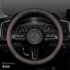 НОВИНКА Для Mazda 2 3 5 6 CX-4 CX-5 CX-7 CX-8 CX-30 CX-50 MX5 Miata RX-7 RX-8 Axela Atenza Автомобильный Кожаный Чехол на Руль из Углеродного Волокна
