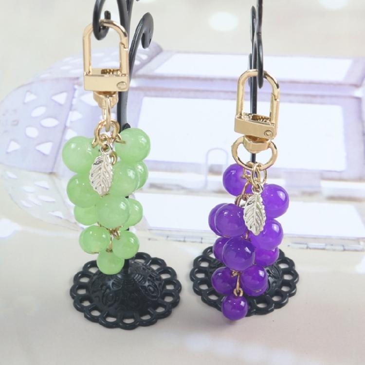 Подвеска-брелок в виде винограда Подвеска на ключи Украшение Подарок для ценителей моды