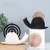 Iron Art Solid Color Creative Incense Rack Indoor Cartoon Unique Mosquito Coil Box Holder Home Accessories