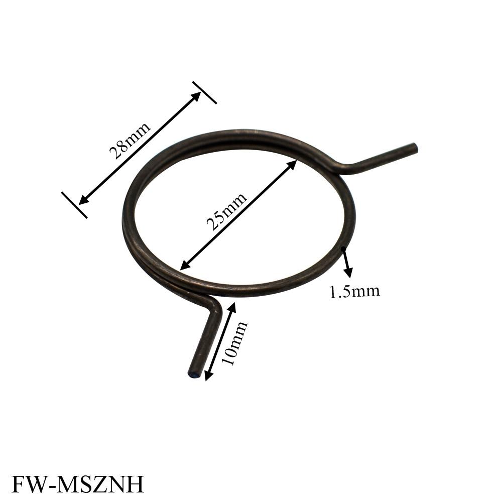 Door Handle Replacement Springs 5PCS Black FMTB-MSNH-5