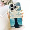 Для itel A90 4G A6610L Чехол Мультяшный Шаловливый Кот Силиконовая Задняя Крышка Для Itel a90 ITEL A90 Ударопрочные Чехлы для Телефона Fundas