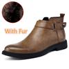 Soft Leather Men's Boots Chelsea Fashion Shoes New Hot Sale Men Winter Ankle Boots Business Dress Shoes Slip On Male Snow Boots