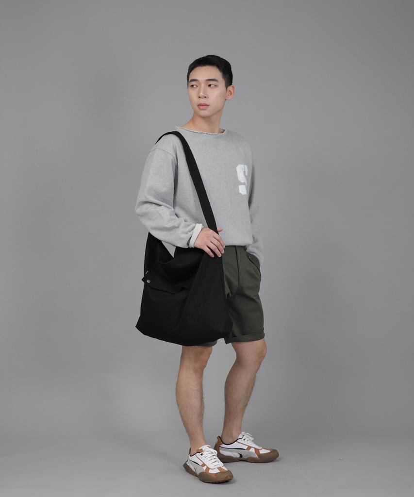 Saintcrew Большая сумка-портфель через плечо Bcc-119 Черный