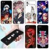 Anime Jujutsu Kaisen Phone Case For Xiaomi Redmi Note 7 8 9 10 Lite 11 11E 11T 12 Pro 11S 4G 10T 5G 8T 9S 10S TPU Black Cover