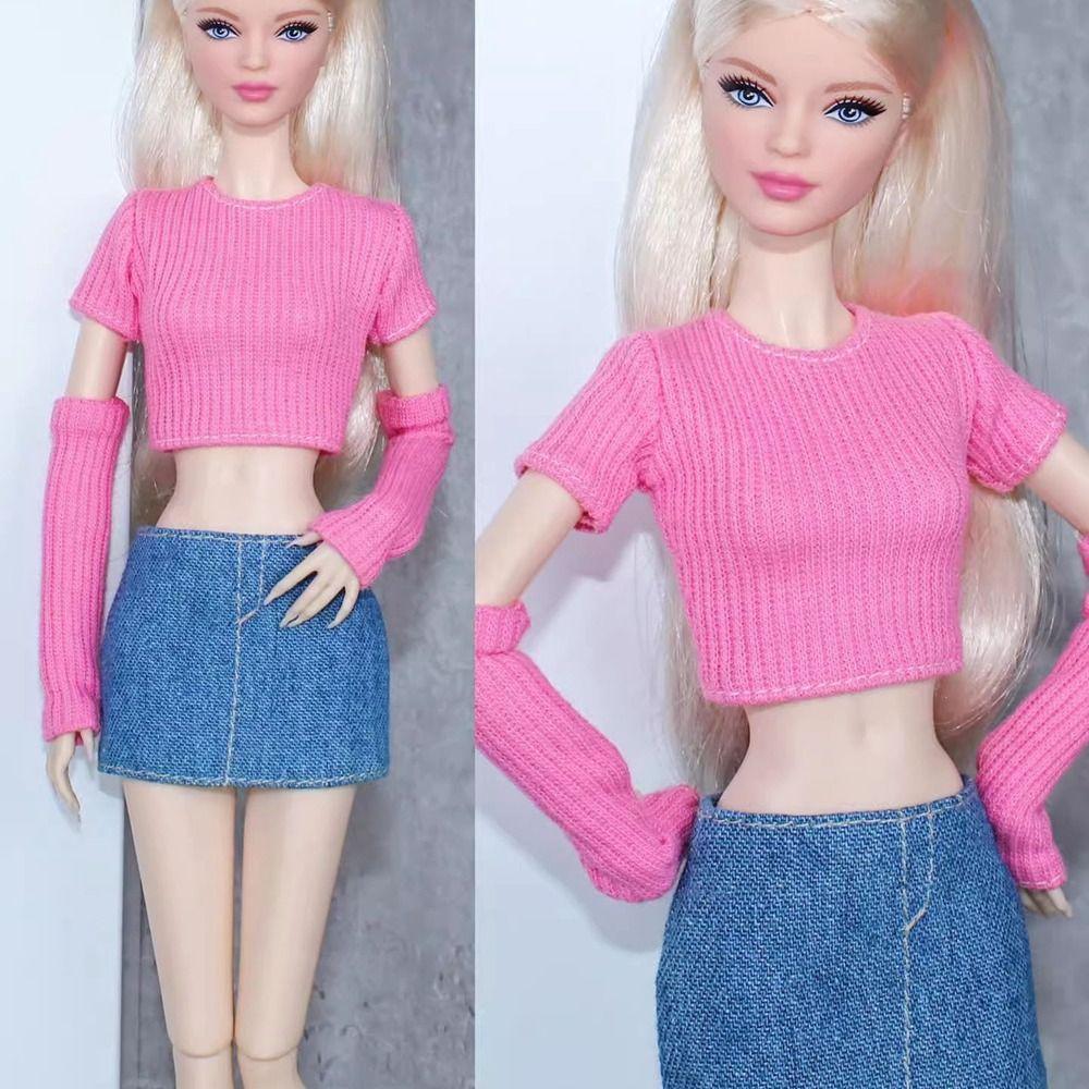 Модная кукольная одежда для вечеринок, повседневная одежда, плюшевое пальто, новая одежда для кукол 30 см, одежда для кукол 11,5"/1/6 BJD