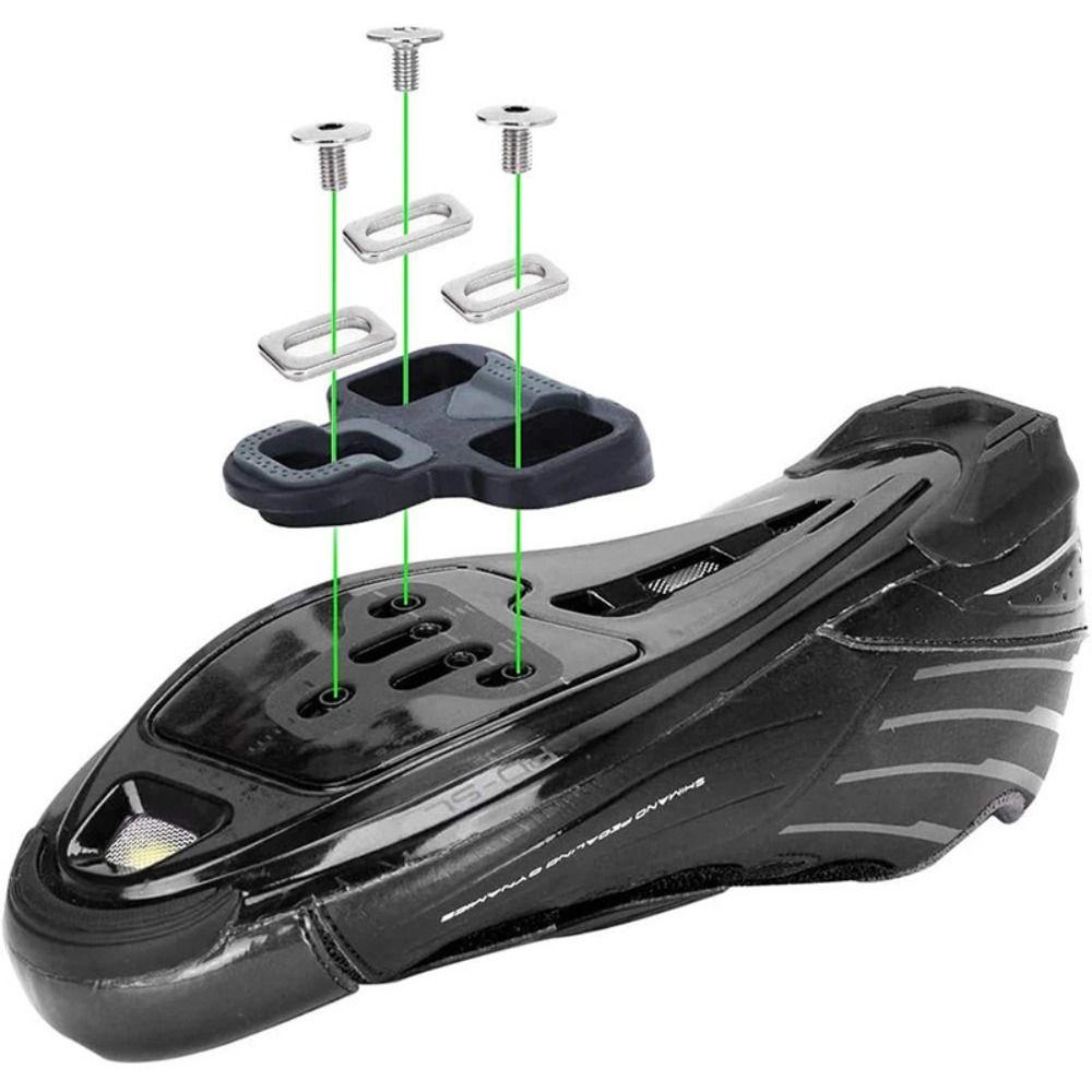 Противоскользящие шипы для шоссейного велосипеда Пластиковые фиксирующие велосипедные педали Шип для педалей LOOK KEO