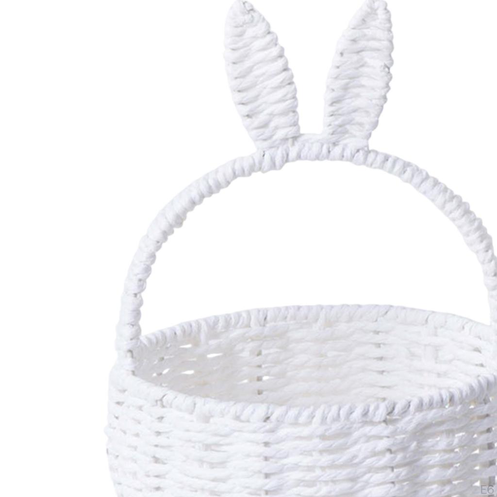 Корзина ручной работы с ушками для продуктов и пикника