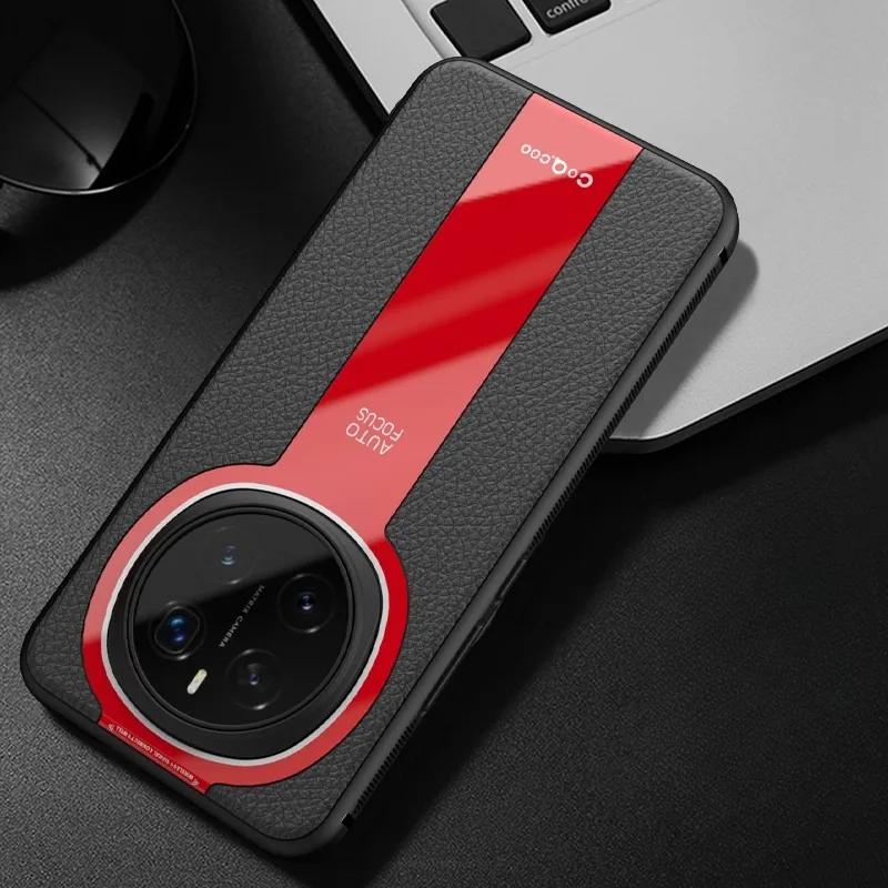 Для Honor Magic 7 Pro, 7 Чехол Кожа Личи + Мягкий ТПУ Ультратонкий Защита Камеры Тонкий Матовый Чехол для Magic7