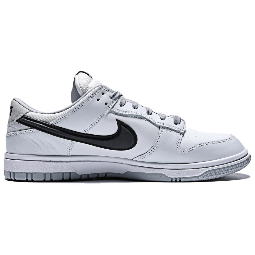 Nike Dunk Low Summit White Black Мужские кроссовки Черный-Не совсем белый-Светло-дымчато-серый HQ2053-100