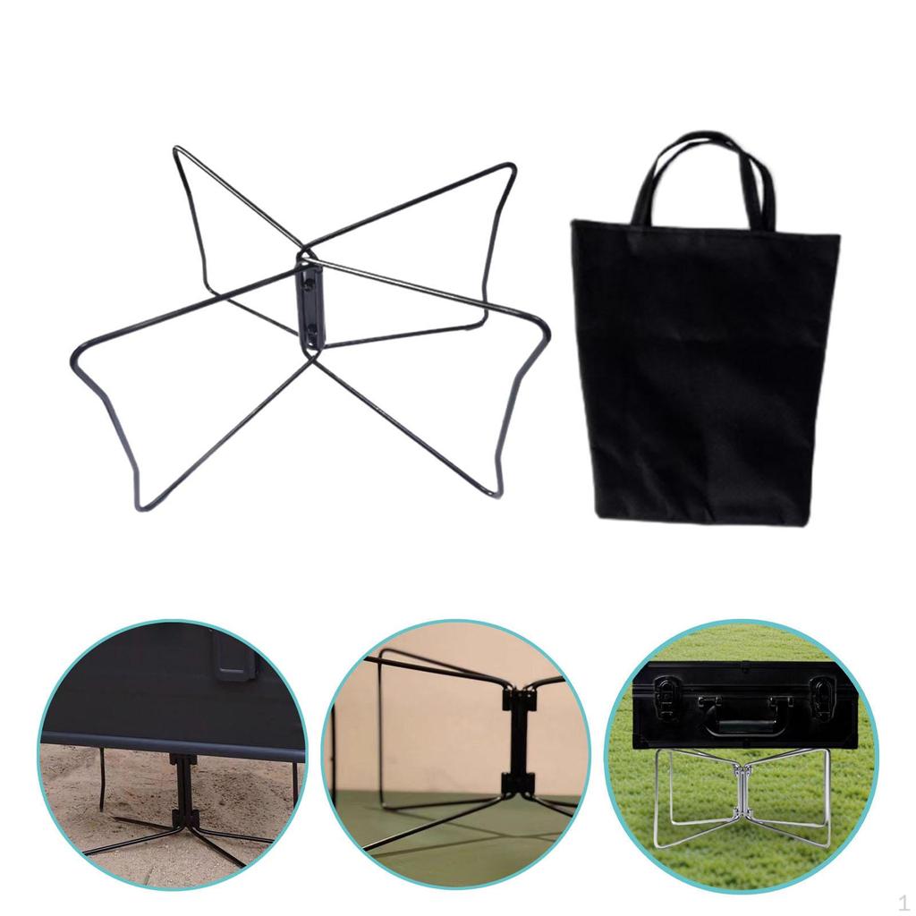 Foldable Cooler Stand Camping Furniture Portable Lightweight Fridge Ice Box Holder for Household