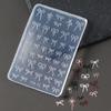 Elegant Bow Silicone Nail Art Molds Cute Bowknot Ribbon 3D Carving Template Gel Printing Stencils Kawaii Japanese Nail Accessory