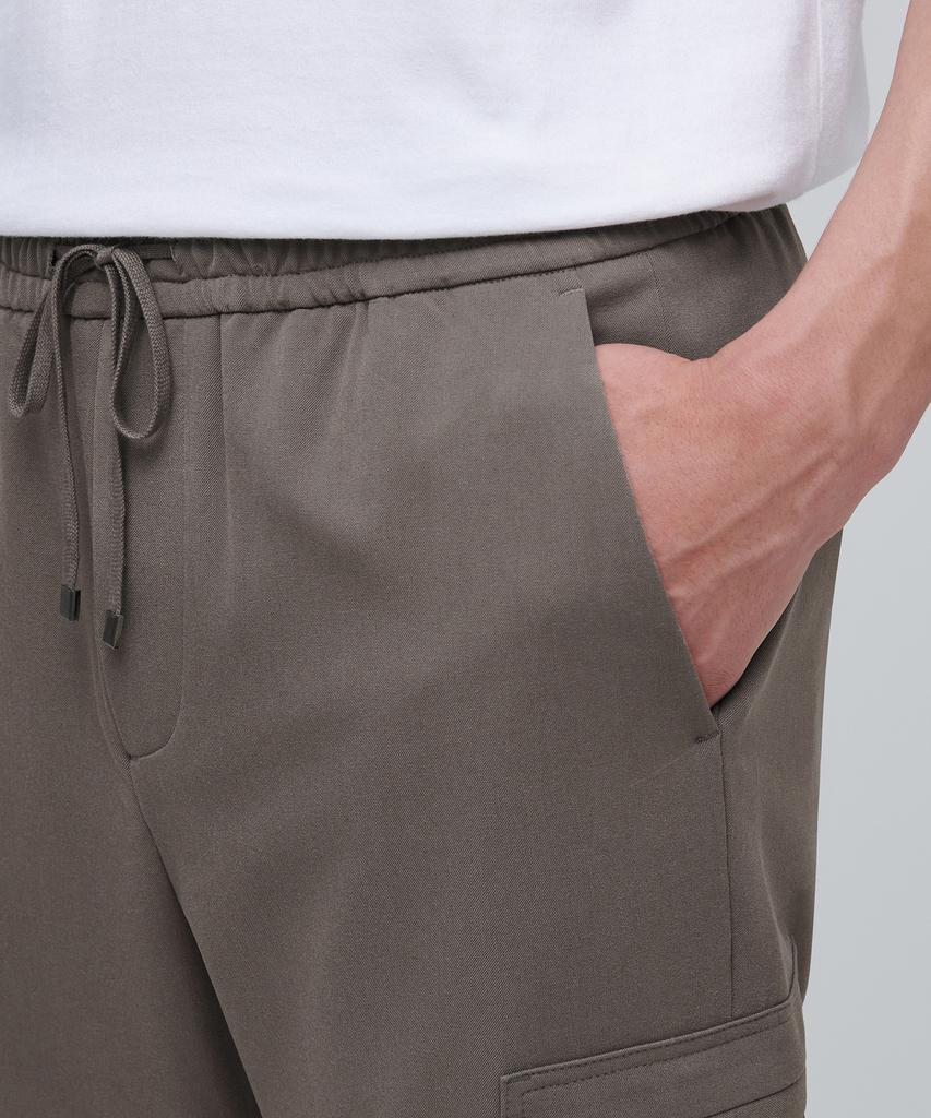 MUSINSA STANDARD Easy Elastic Cargo Jogger Slacks [Dusty Beige]