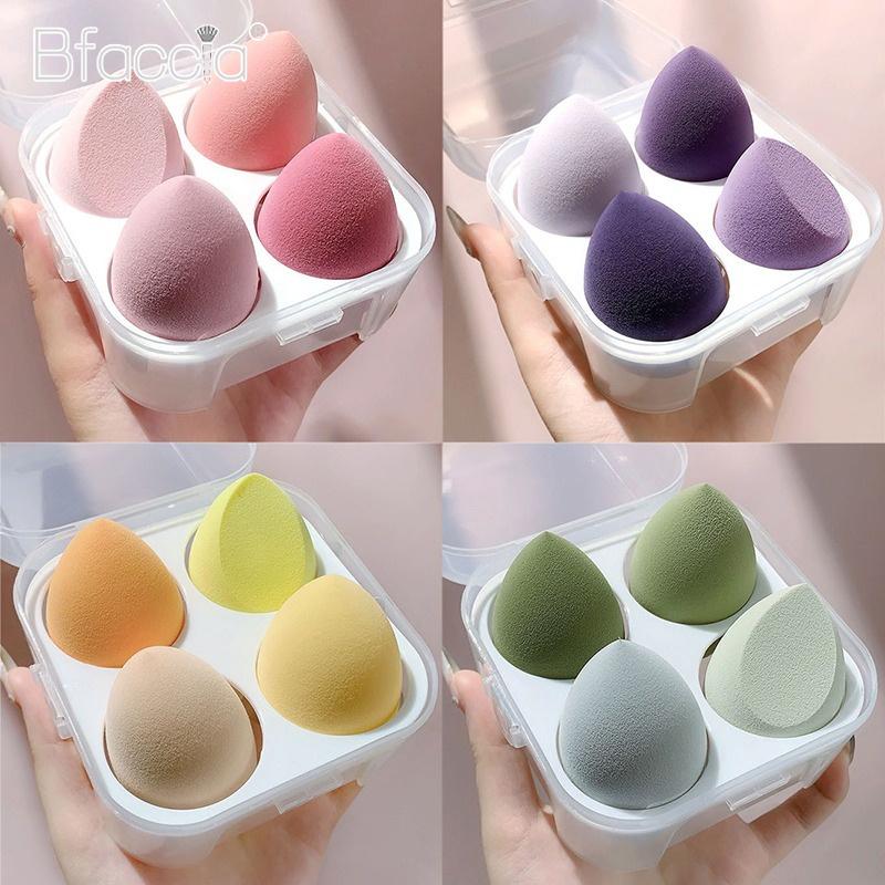 Makeup Egg Do Not Eat Powder Makeup Powder Puff Air Cushion Individual Packaging Makeup Sponge Egg Gourd Water Drop Oblique Cut Beauty Makeup Tool