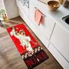 Chef Wine Kitchen Floor Mat Nonslip Washable Soft Carpet Doormat Suitable For Bedroom Living Room Kitchen And Bathroom Home Decor
