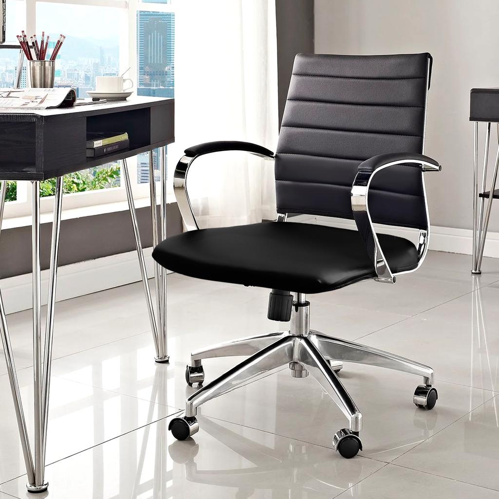 Office Desk Chair Seat Covers Waterproof Oil-Proof PU Leather High Chair Cover Stretch Computer Chair Slipcovers