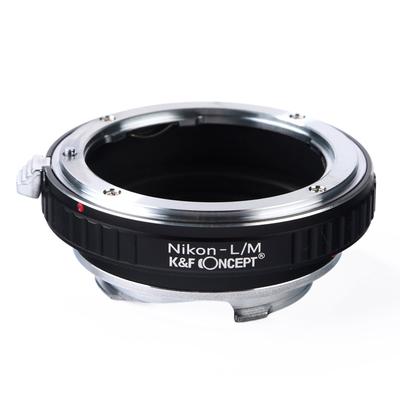 Адаптер для крепления объектива Concept Lens с байонетом F на байонет Leica M K&F KF-NFM (Конверсия Nikon)
