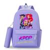 Школьный рюкзак Kpop Охотники на демонов Студенческий Подросток Рюкзак Девочка Повседневный Кавайный Школьная сумка Дорожный рюкзак Mochila Подарок для STEM DIY Набор для сборки 3D