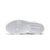 Кроссовки Air Jordan 1 Mid PS Triple White 2021 для детей 640734-130