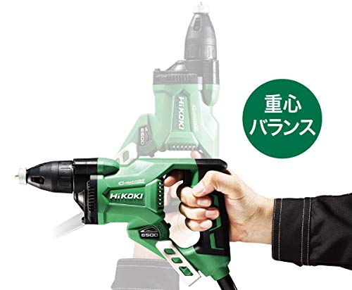 Драйвер платы HiKOKI AC100V Бесщеточный двигатель с муфтой Винт для гипсокартона 4 мм Корпус Белый Многопластинчатый Цвет W4SE2(W)