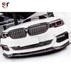 Трехсекционный передний сплиттер губы FD Style из углеродного волокна для BMW 5 серии G30/G38