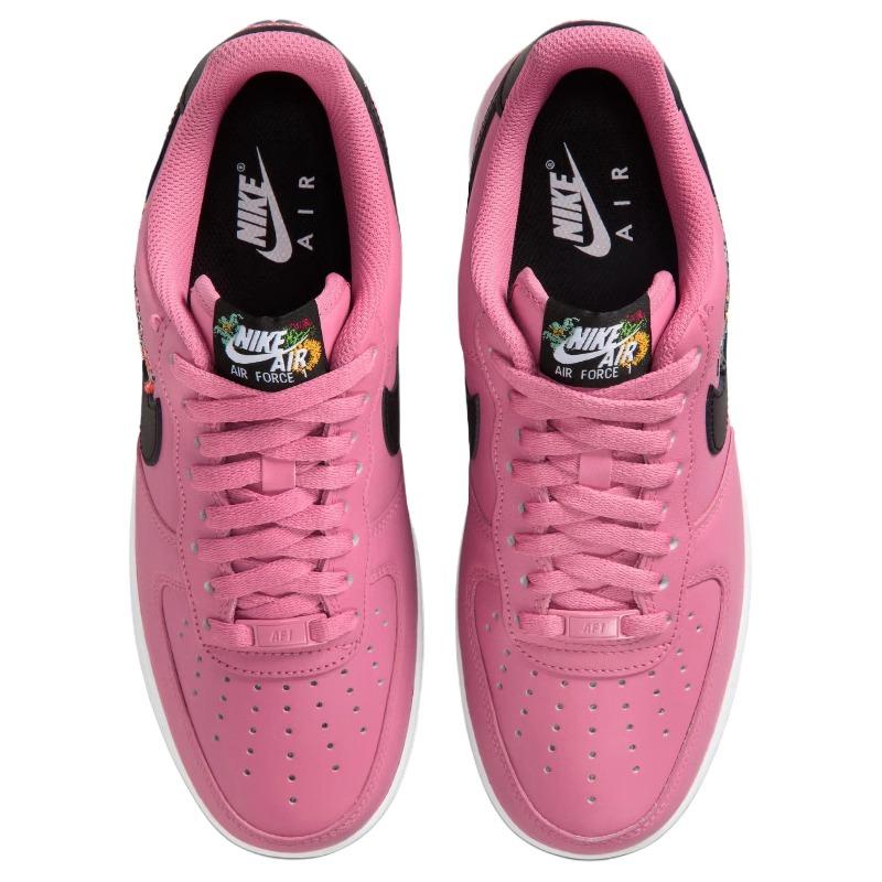 Nike Air Force 1 Now Accepting All Flowers Women's Sneakers Pink Black IB6644-600