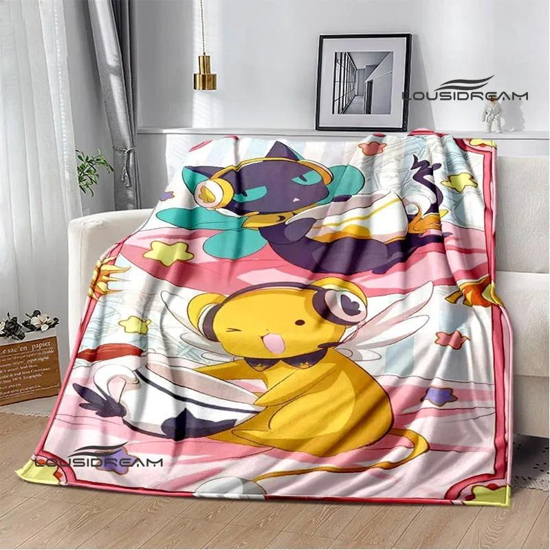 Card Captor Sakura Cartoon blankets fashion blankets Warm Flannel Soft Comfortable Blanket Home Travel Blanket Birthday Gift