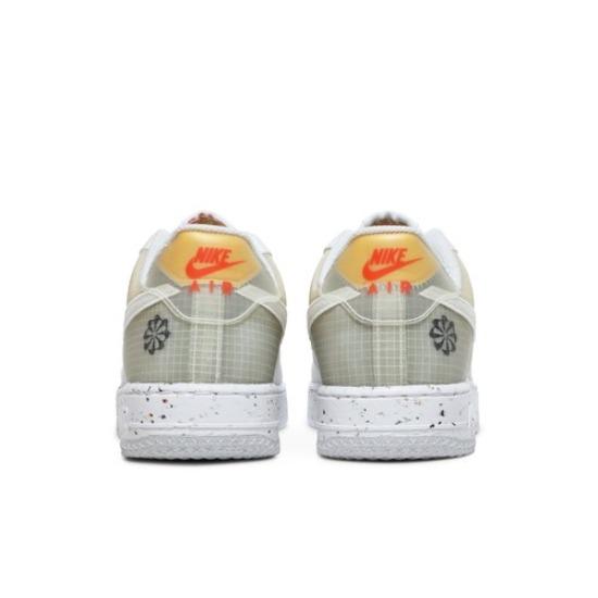 Nike Air Force 1 Crater 'Move To Zero - White Orange' DH2521-100 Men's Shoes