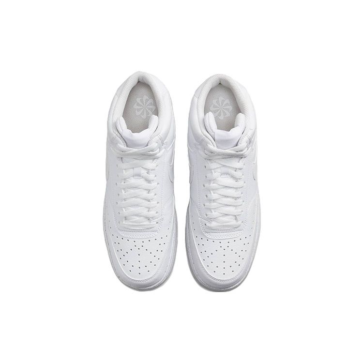 Nike Мужские кроссовки Court Vision Mid Next Nature Triple White DN3577-100