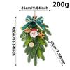 Port Love Christmas Rattan Vine Door Wreath Decoration Prop