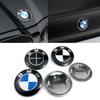Car Hood Emblem Front Bonnet Logo Trunk Badge 2Pcs 74mm 82mm For BMW E46 E90 E39 E60 E36 E30 E61 E91 E92 E87 F10 F20 F30 X3 X5 xj4