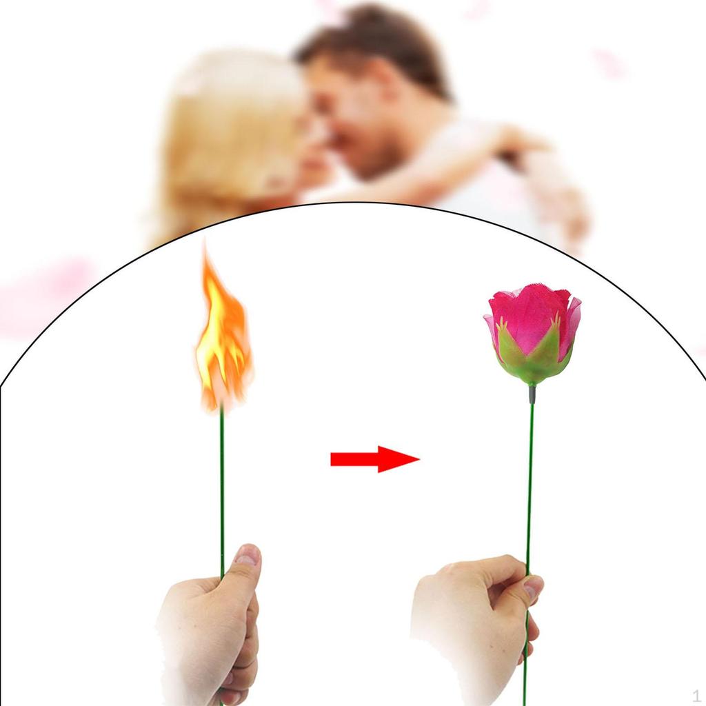 Реквизит Trick Flower Torch to Rose для взрослых Романтическая уникальная сценическая уличная вечеринка для