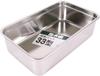 Honma Fuyuji Kogyo Deep Long Tray Type 33 Stainless Steel Japan ABT37033 18-8