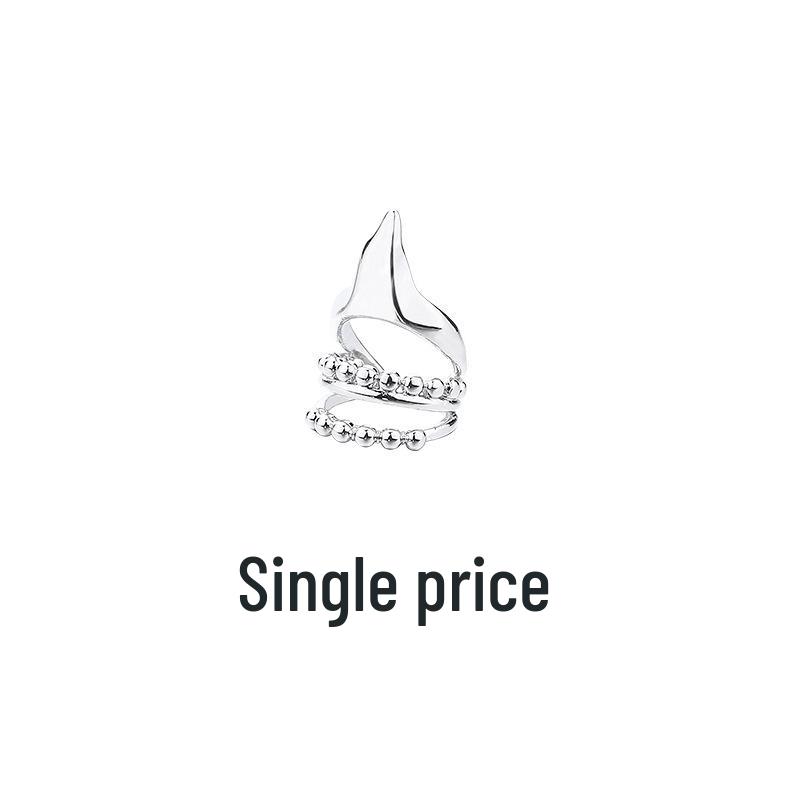 Элегантные кисточки эльфийские каффы для ушей: Без пирсинга, многослойный дизайн из бусин и цепочек