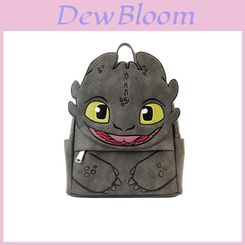 How To Train Your Dragon Toothless Backpack With Breathable Canvas Material For Unisex School And Casual Use