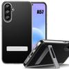 Coque pour Samsung Galaxy A57 5G, Protection Antichoc Transparent avec Support Réglable
