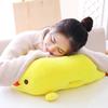 1pc 60cm Soft Kawaii Yellow Chicken Plush Pillow Stuffed Animal Cartoon Hand Warmer Lovely Gift Toy 